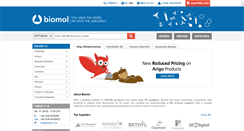 Desktop Screenshot of biomol.com